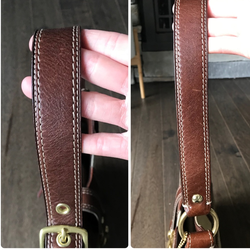 Coach Vintage Hamptons Mosaic Patchwork Leather Bag, 10308, Y2K, Suede Fringe - Picture 13 of 16